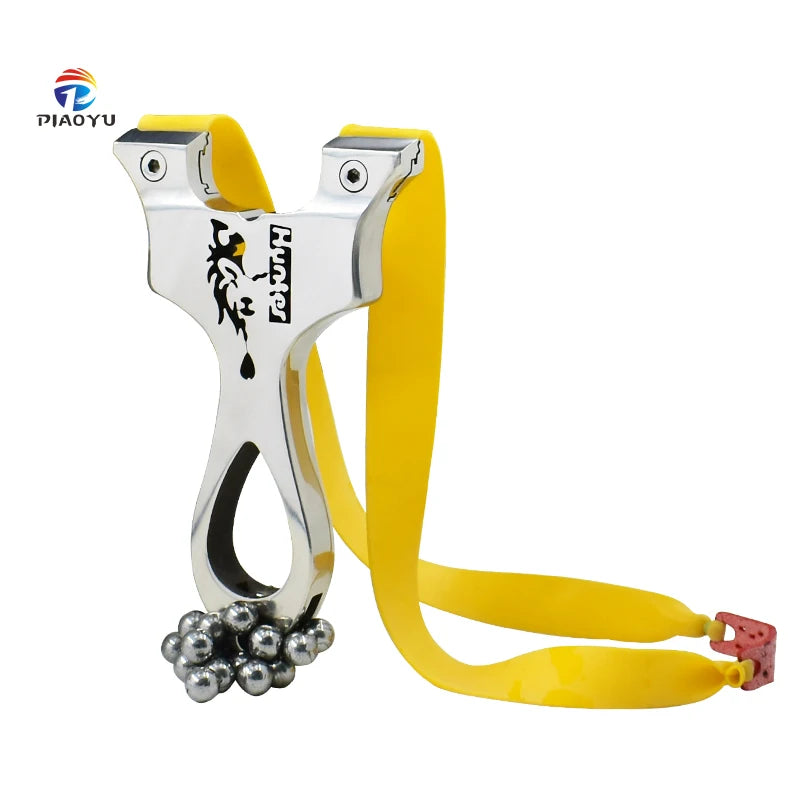 Professional High-Magnetic Stainless Steel Slingshot Powerful Durable Adult Outdoor Hunting Shooting Entertainment Rubber MegaBDM