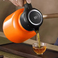 Smart Hot-Cold Retention Stainless Steel 1800ml Insulated Teapot Handle LED Temperature Display Tea Infuser 24hrs Hot/Cold Flask