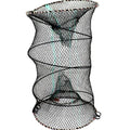 Commercial 30*60cm HDPE Black Floating Fish Cage Trap Spring Fishing Lobster & Crab Cage for Aquaculture