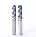 DLC Full Sizes Available Coated 3 Flutes U-groove Tungsten Steel Milling Cutter for Aluminum