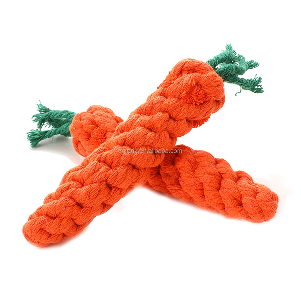 PET Dog Puppy Teething Dog Rope Toys Cat Chew Toys Safe Braided Rabbit Toys Healthy Gift MegaBDM
