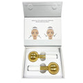 HZ Stainless Steel Ice Beauty Facial Massage Tool Cryo Sticks Facial Ice Globes for Facial Cooling Massage Gold Cold Cryo Globes