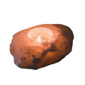 Good Quality Handmade Orange Himalayan Salt Rose Quartz Stone Customized Sizes Irregular Shape Letterpress Printed Candle