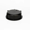 2-Inch Black Screw Cap with Fine Thread DN50 BSP/NPT for IBC Ball Valve for Pipe Fittings Dust Cover