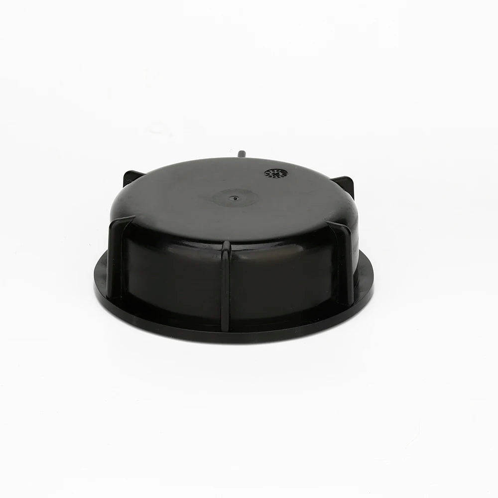 2-Inch Black Screw Cap with Fine Thread DN50 BSP/NPT for IBC Ball Valve for Pipe Fittings Dust Cover