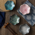 Stoneware Dipping Soy Sauce Dish Bowl Restaurant Ceramics Crockery Japanese Ceramic Serving Seasoning Dishes Snack Plate