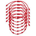 Handmade 7 Knots Red String Bracelet for Lover Protection Lucky Amulet and Friendship Braid Rope Wristband Jewelry Gift