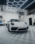 Led Hexagon Honeycomb Detailing Hexagonal Garage Lights Honeycomb Lamp Barbershop Led Lights Detailing Showroom Barbershop