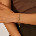 French Style Light Luxury Niche High-end Stainless Steel Micro Inlaid Zircon INS Fashionable Niche Versatile Bracelet for Women