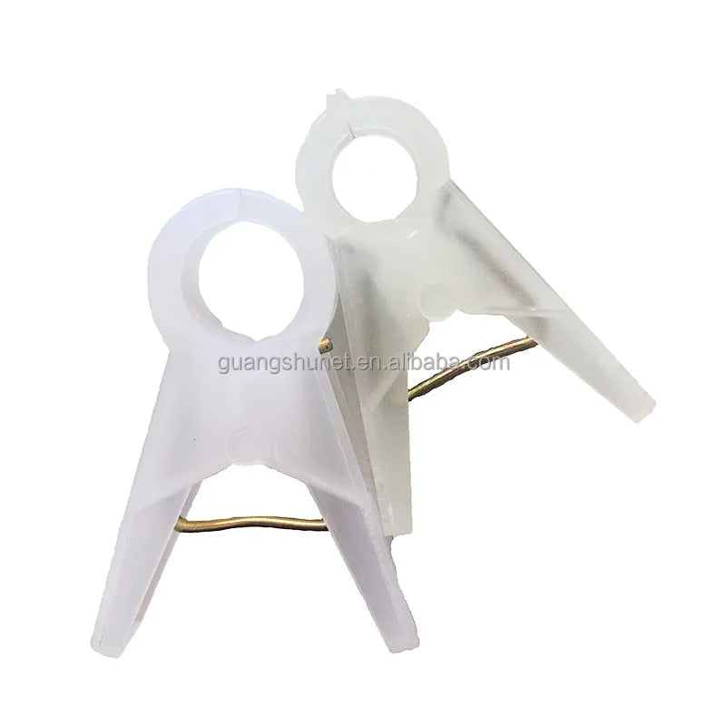 Large Plastic Garden Trellis Clips Glass-Covered Plant Support for Tomatoes
