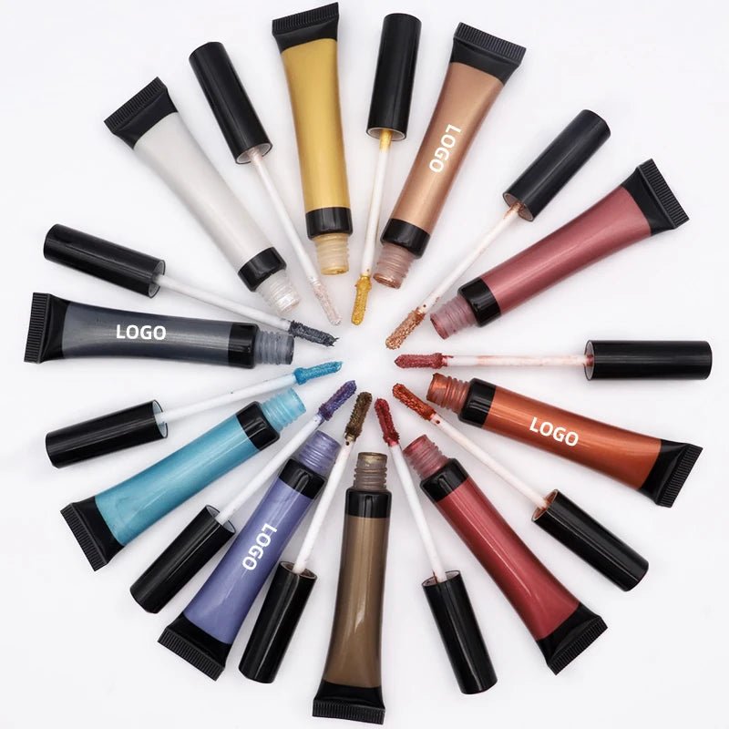 OCHAIN Waterproof Shimmer Pigment Private Label Glitter Liquid Eyeshadow