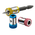 Strong Magnetic Screwdriver Bits Ring Metal Screw Bit Holder for 1/4 Inch Drill and Electric Screwdriver Bits