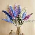 Best Selling Large Artificial Delphinium Flower for Wedding Arrange Flowers