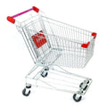 Large Capacity Metal Unfolding Supermarket Shopping Trolley Factory Price for Shopping Mall Use