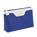 Embossed Logo Custom Nylon Fabric Toiletry Makeup Zipper Clutch Bag Travel Cosmetic Gift Pouch Bag Supplier OEM