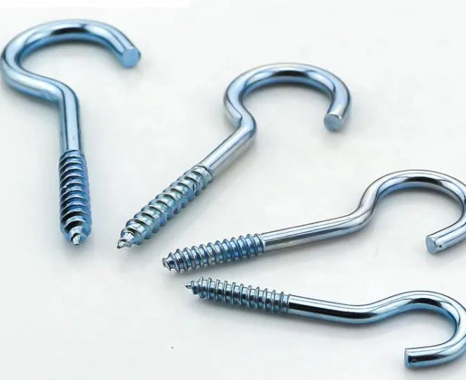 Carbon Steel Blue Zinc Plated Eye Bolt and Hanging Hook Screw