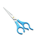 Factory Custom Design Plastic Handle Household Hairdressing Scissors