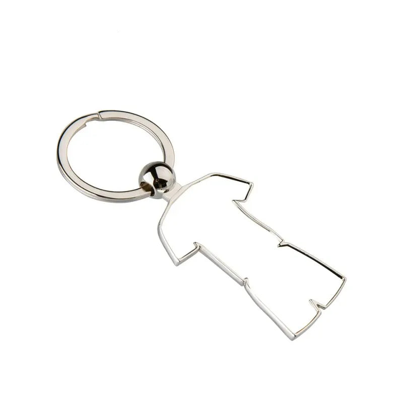 High Quality Sublimation Blank Metal Jersey Shape Keychain Fast Dispatch Diy Photo Printing Keychains