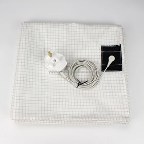 Comfort Grounding Sheet 10% Silver Fiber 90% Cotton with Grounding Cord
