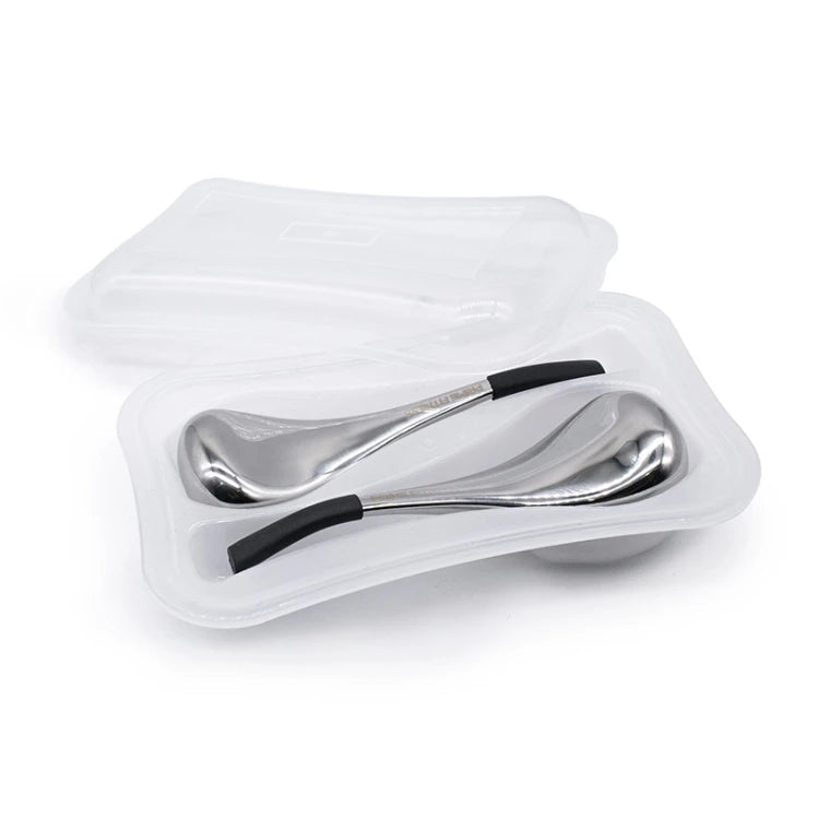 HZ Cryo Stick Facial Spoon Shape Stainless Steel Ice Globe for Face Massage