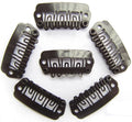 24mm 1000pcs Wig Hair Clips Tool Metal Snap Clips U Shape Clips for Hair Extensions