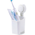 ECO Friendly Bathroom Multifunctional Toothbrush Cup Holder Set Wall Mounted Storage Toothbrush Dispenser Holder