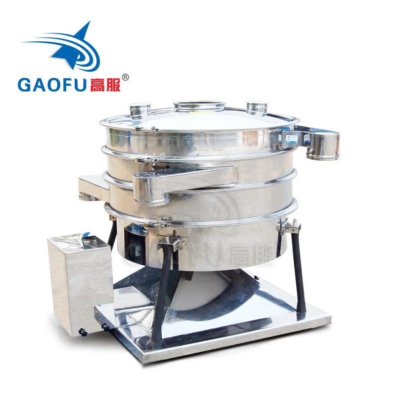 Gaofu Multi-layer Mesh Vibrating Screen Sieve Machine with Vibrating Motor High Efficiency Chemical Application
