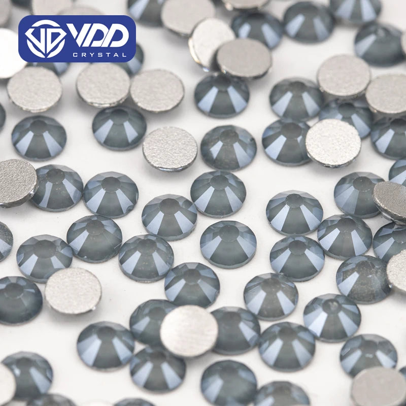 VDD 140 MRD-Grey Rhinestones Glass Crystal Flatback Diamond Strass 3D Stones Glitter Nail Art DIY Accessories Crafts Decoration