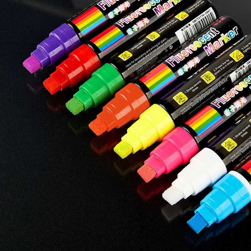 Best Sale Electronic Fluorescent LED Markers Liquid Chalk Marker Set for LED Board Marker