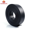Custom Black Matte Stink-proof Easy to Clean Abrasion Resistant Waterproof Pvc Tpu Coated Webbing