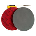 Acpro 6" Sponge Sandpaper Round Flocking Piece Pneumatic Grinding Polishing 150mm 500-4000# Abrasive