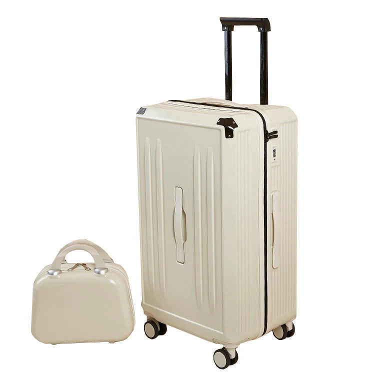 2023Factory Trolley Hard case Small Cosmetic Handbags Suit Travel Bags Suitcases Luggage 2 Pieces Set