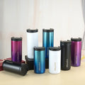 Trending Straight Insulated Coffee Mug with Lid and Straw in 2025