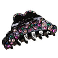Luxury Korean Large Crystal Acetic Acid Hair Claw Clip Luxury Ladies' Girls' Pearl Acrylic Resin Hair Accessories Party Strong