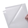 Full Sheet A4 Waterproof Inkjet Stickers Paper Printable Clear Self-Adhesive Transparent Vinyl Sticker Printer Paper for Perfume