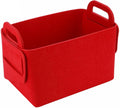 Foldable Square Laundry Felt Organiser Container Household Storage Basket for Clothes Useable Boxes for Cloth Storage