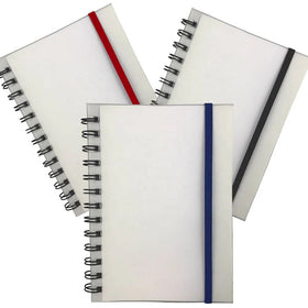 B6 Frosted PP Cover Notebook with Side Spiral Bound and Recycled Lined Paper NB014 Promotional Gifts Laura B6 PP Notebook