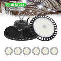 4000K 5000K Switchable UFO Led Lamp IP65 UFO High Bay Light for Warehouse Workshop Factory Gym Garage Barn