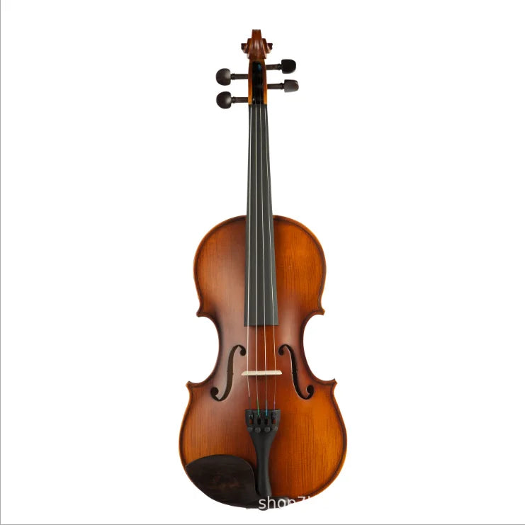 4 4 Handmade Violino Cheap Price  Violin Case Top Bow Triangle Steel Wood Brazil Suit JIA