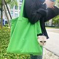 New Design Large Space Pet Travel Bag Breathable Canvas Pet Shoulder Bag Handbag Portable Pet Dog Cat Carrier Bag