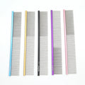 Baoli Pet Comb Logo Customization Professional Undercoat Grooming Stainless Steel Comb for Pet Dog Hairdressing Cat Comb