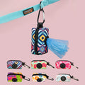 MIDEPET Luxury Dog Poop Bag Holder Custom Pattern and Logo Accept Hot Dog Dispenser with Rubber Logo