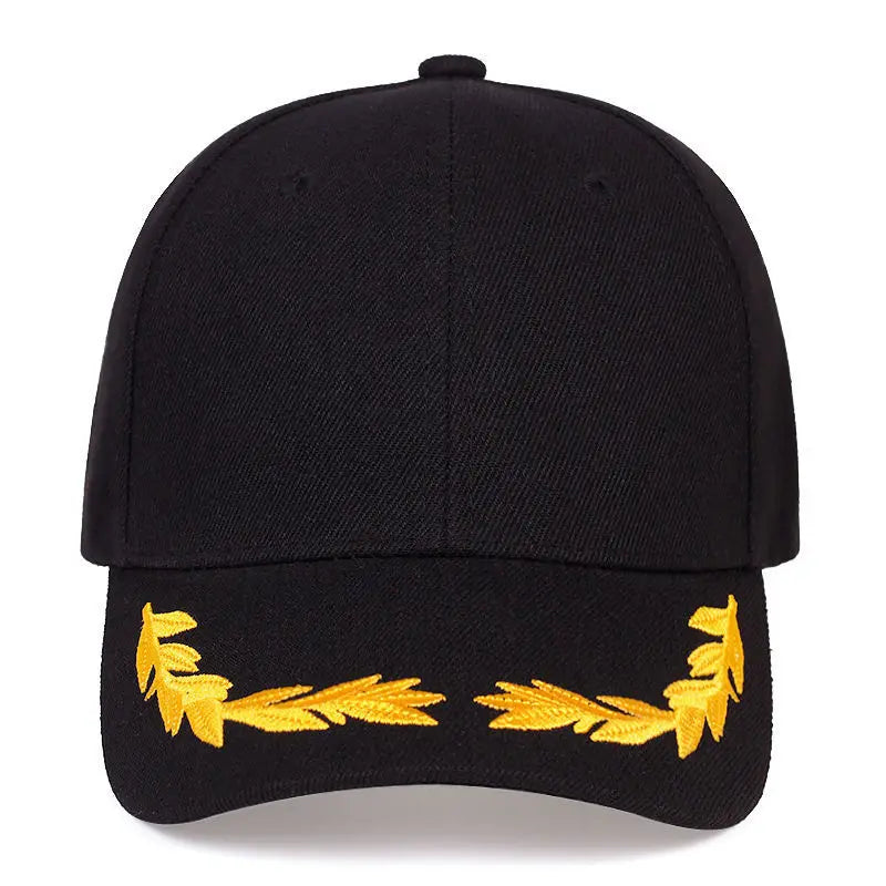 Custom Captain Oak Leaves Embroidered Leaf Trucker commander hat Baseball Hats Cap