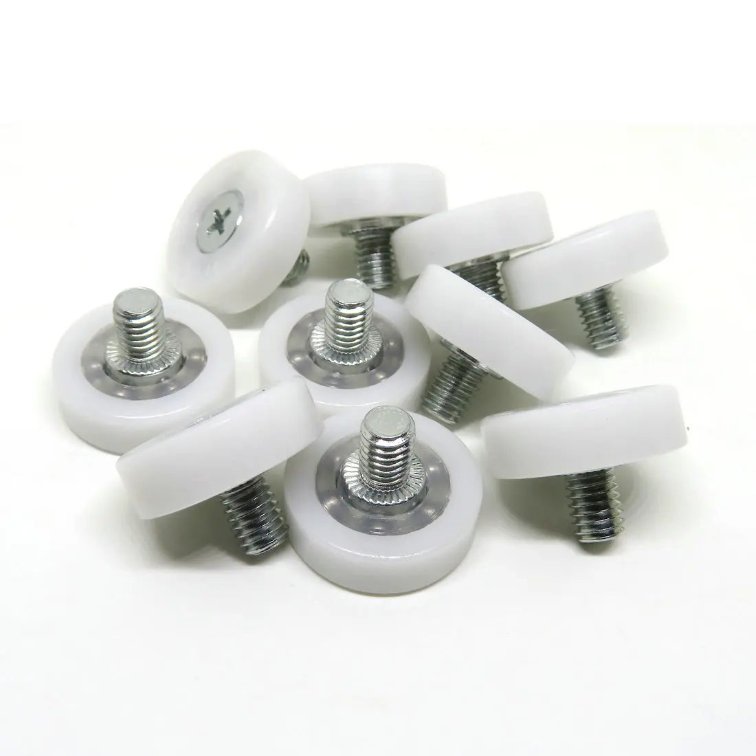 DR-22 287839 M6x22x7mm Plastic Drawer Roller Bearing With Thread