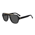 Sport Style Polarized Sunglasses Uv Protection Personality Shades Retro Metal Premium Trim Acetate Sunglasses