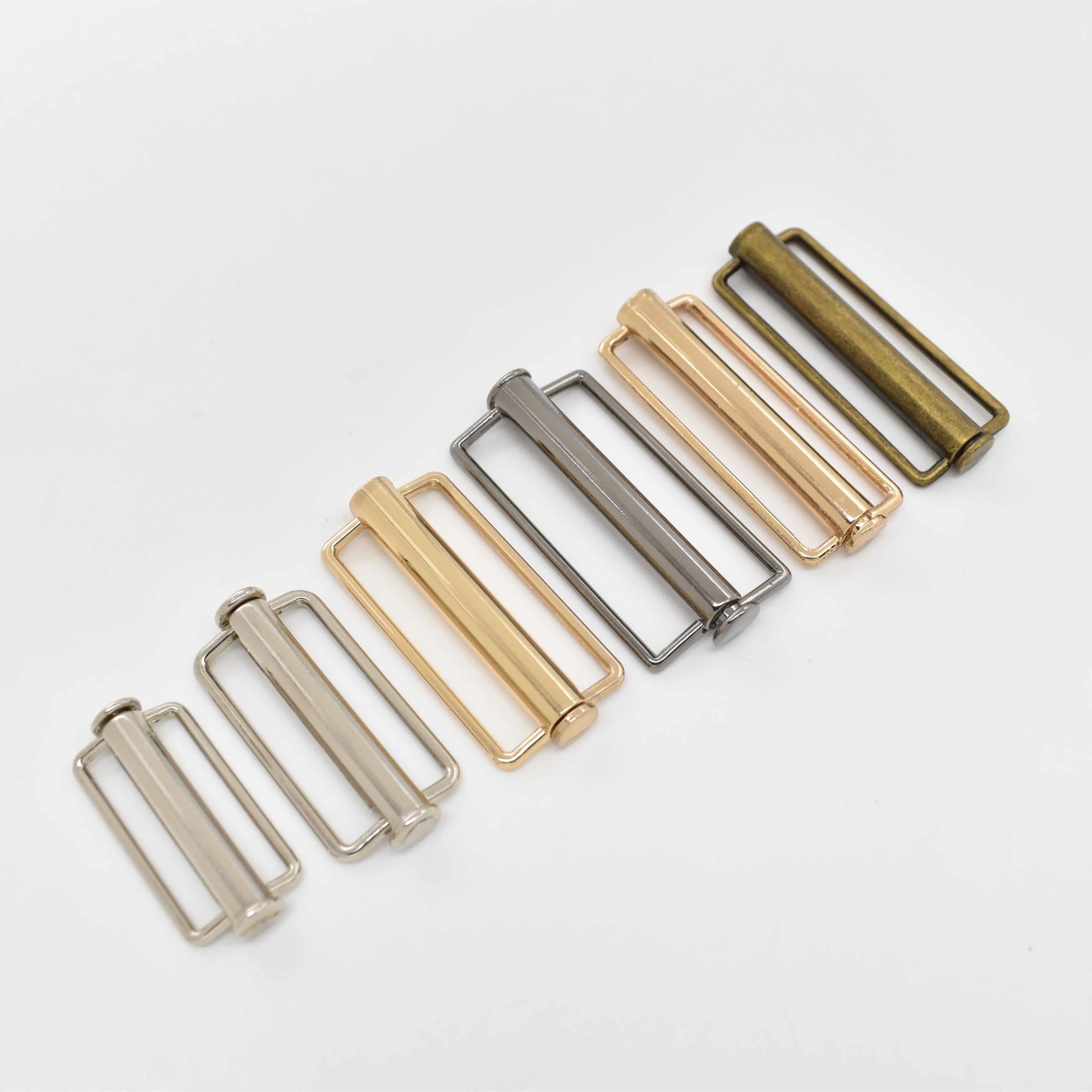 DK-12 Rectangle Slider 25mm 30mm 35mm 39mm 40mm Belt Buckles Joint Metal Connectors Backpacks Clothing
