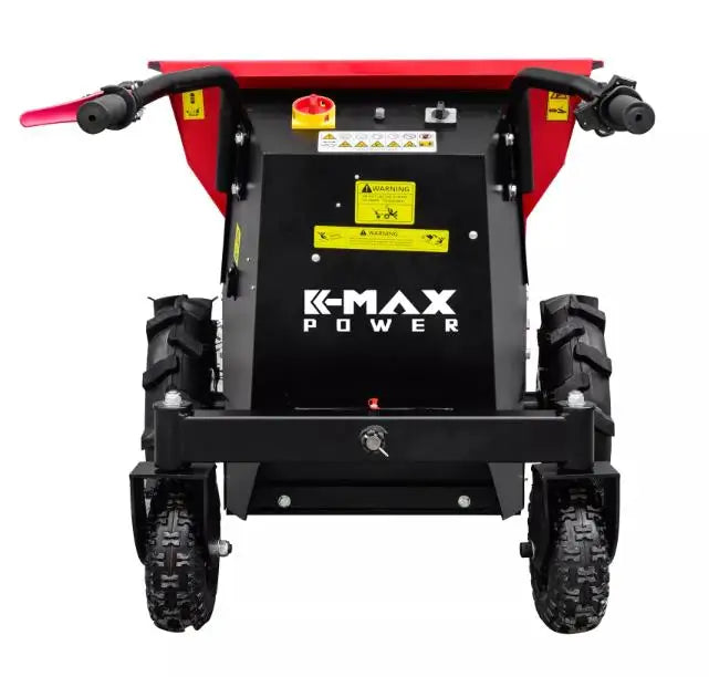 K-maxpower Customizable CE-EMC Approved 48V 20AH 500Kgs Wheel Loader Mini Skid Steer Loader Dumper Machine High Efficiency