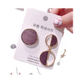 Women's Trendy S925 Silver Hoop Earrings Gold Plated Alloy Pendant Drop Fashion Accessories Party Jewelry Gift