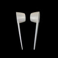 4g 8ml Plastic White Kitchen Measuring Spoon Transparent 8 ml Bulk Measuring Spoon New Idea