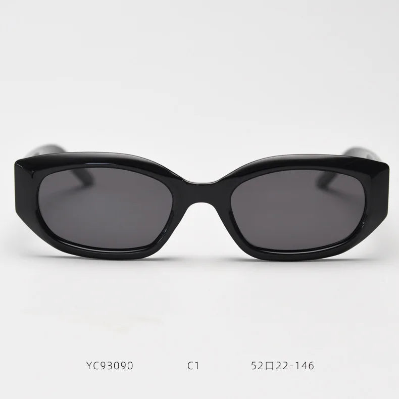 Classic Oval Vintage Sport TR90 Gray Polarized Sunglasses Men Women Luxury Brand Designer Driving Fishing UV400 Eyewear